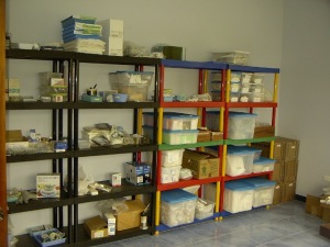 More of the supply room.